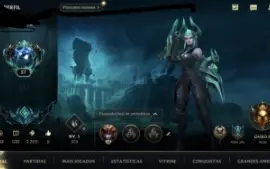Conta boa Wild Rift smurfzinha