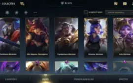 Conta boa Wild Rift smurfzinha