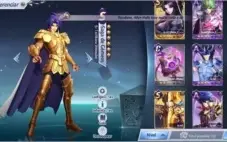 CONTA SAINT SEIYA AWAKENING, LVL45, 4 LV 80 SHAKA CLOTH