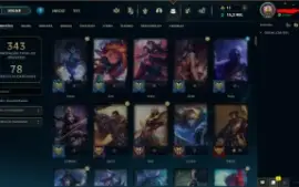 Conta Lol Mestre|Todos Os Campeões, 161 Skins, Upada Na Mão