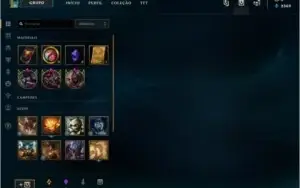 Conta Platina 3 (55 Cmps, 25 skins e 3 permanentes)
