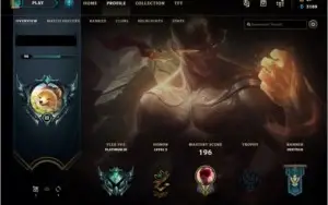 Conta Platina 3 (55 Cmps, 25 skins e 3 permanentes)