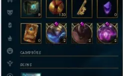 Conta LOL, platina 1 com 37 skins e mmr de Diamond 1