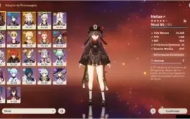 🔥AR 48 - HUTAO C1, ALBEDO, MONA, DILUC + ARCO DE AMOS🔥