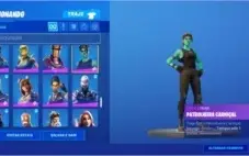 Conta de fortnite + 140 skins (Ps4 não funciona)