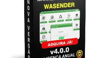 Wasender Nova Versão - Lic Anual com atualizações gratuitas