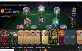 PC Super time com Totys e vários jogadores metas