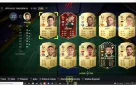 PC Super time com Totys e vários jogadores metas