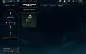 Conta ouro 3 com 45 Champs e 22 Skins