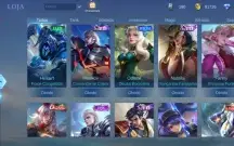 Conta mobile legends 119 heróis/ skins 176