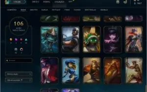 Conta LOL com Riven Campeonato da S2 e Rammus REI