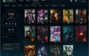 Conta LOL com Riven Campeonato da S2 e Rammus REI