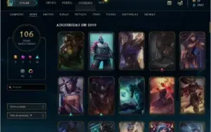 Conta LOL com Riven Campeonato da S2 e Rammus REI