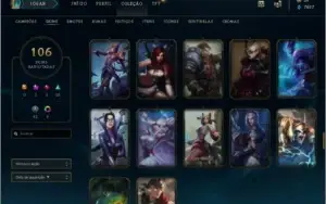 Conta LOL com Riven Campeonato da S2 e Rammus REI