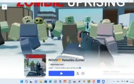 Conta De Roblox Rebelião Zumbi