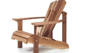 Projeto Marcenaria Cadeira Dobrável Adirondack Madeira