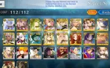 Conta Fate/GO NA - 40 SSR ( 2 SSR com NP2 )
