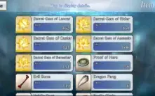 Conta Fate/GO NA - 40 SSR ( 2 SSR com NP2 )