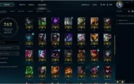 Conta Prata 5 com 101 skins E 89 Champs