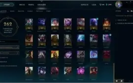 Conta Prata 5 com 101 skins E 89 Champs