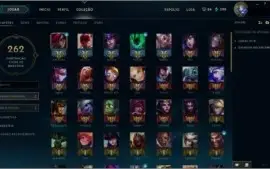Conta Prata 5 com 101 skins E 89 Champs