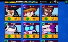 Conta Brawl Stars 38 Brawlers + 26 Skins + Clube top 10 BR