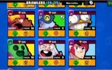 Conta Brawl Stars 38 Brawlers + 26 Skins + Clube top 10 BR