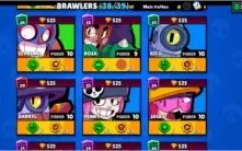 Conta Brawl Stars 38 Brawlers + 26 Skins + Clube top 10 BR
