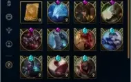 CONTA PRATA 1,  43 SKINS,  105 CHAMPS!
