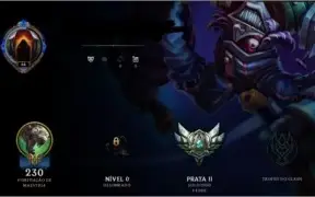 CONTA DE LOL LVL 30 PRATA 2 80 SKINS VARIAS RARAS E EPICAS.