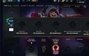 Unranked com 110 Champs e 102 Skins ( SUP / JG / TOP )