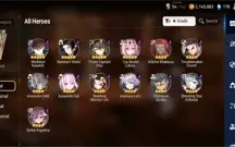 Epic Seven conta rank 67 9ml5 e limitados