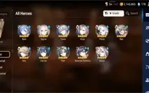 Epic Seven conta rank 67 9ml5 e limitados