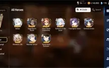 Epic Seven conta rank 67 9ml5 e limitados