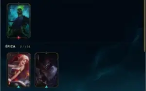 Conta de LoL - 57 champions 11 skins