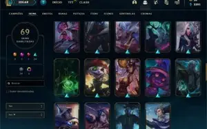 Vende-se uma conta de LoL e Valorant (2 em 1)