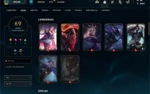 Vende-se uma conta de LoL e Valorant (2 em 1)