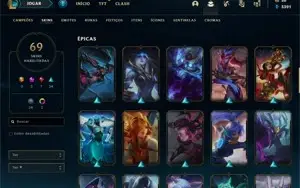 Vende-se uma conta de LoL e Valorant (2 em 1)