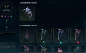 CONTA MESTRE/CHALLENGER FLEX 240 SKIN TODOS CAMPEAO +30k EA