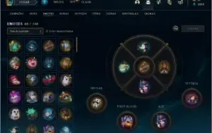 CONTA LOL 83 SKINS