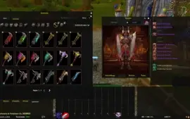 Conta WoW Warrior com CM MoP, Set elite legion, Mage Tower