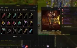 Conta WoW Warrior com CM MoP, Set elite legion, Mage Tower