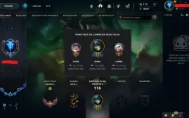 Conta League of Legends Full Acesso - 83 Champs e 282 Skins 