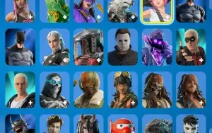 Conta fortnite com 59 skins e salve o mundo