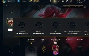 Unranked com 150 Champs e 55 Skins ( ADC / SUP / MID / JG )