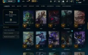 Bronze 2 com 75 Champs e 7 Skins