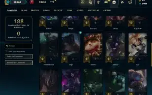 Ferro 2 com 40 Champs e 5 Skins