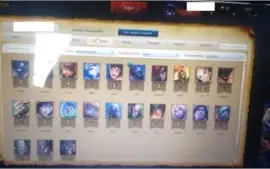 Conta league of legends, 23 campeões, unranked zerada