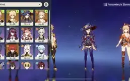 Genshin Impact - Kazuha + 3 personagens 5 Stars