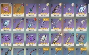 Genshin Impact - Kazuha + 3 personagens 5 Stars